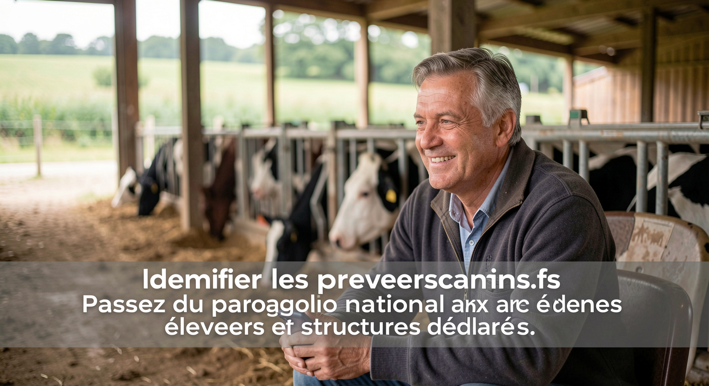 eleveurscanins.fr Identifier les professionnels Passez du panorama national aux éleveurs et structures déclarées.